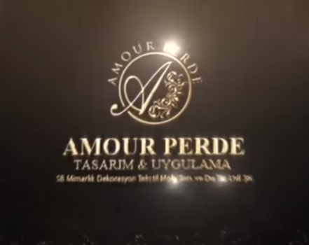 Amour Perde Tanıtım Video
